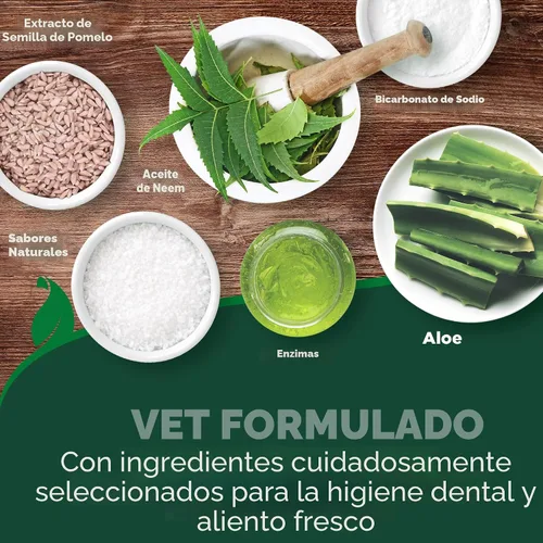 Vista 6 de Vet's Best Gel de pasta dental enzimática para perros, hecha en Estados Unidos. Dog Teeth Cleaning Toothpaste, Helps Remove Plaque & Tartar