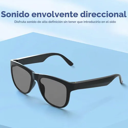Vista 7 de Asixxsix Lentes inteligentes, con iless Bluetooth V5.0 EDR polarizadas con lente UV400, control táctil, gafas de sol deportivas con lente UV400