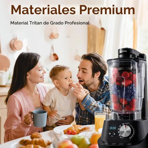 Vista 2 de Nuwave Licuadora comercial Moxie, licuadora de batidos al vacío con motor