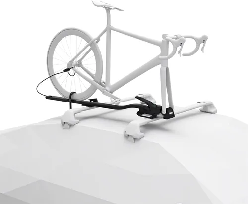 Vista 3 de Thule TopRide - Soporte para bicicleta montado en el techo TopRide Portabicicletas de techo con eje pasante y compatibilidad con freno de disco