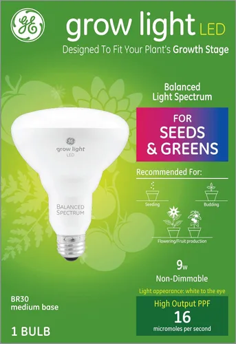 Vista 2 de GE Grow Light Advanced Red BR30 (paquete de 1)