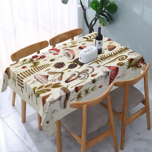 Vista 22 de Mantel decorativo con patrón azteca, estilo nativo étnico, bohemio, geométrico, verde, para cocina, banquete de fiesta y vacaciones, color negro