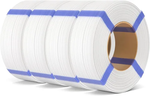 Vista 11 de ELEGOO Filamento de relleno básico PLA 1.75mm negro 4KG, filamento para impresora 3D sin carrete precisión dimensional +/- 0.02mm, PLA para 4*2.2