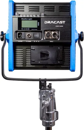 Vista 8 de Dracast Kala Plus Series 1000 - Luz de video LED bicolor 2800K - 6500K Control de aplicación Regulable 0-100% CRI y TLCI 96+ Placa