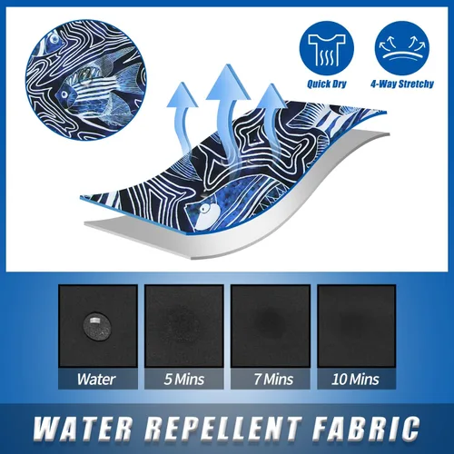Vista 57 de Traje de baño para hombre con forro de compresión de secado rápido de 5.5 pulgadas con forro tipo bóxer amarillo (1-Yellowstar)