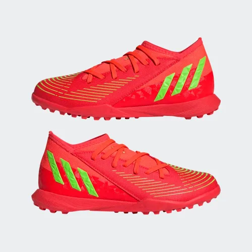 Vista 8 de Adidas Zapato de fútbol unisex Predator Edge.3 Turf - Zapatos de fútbol para niños