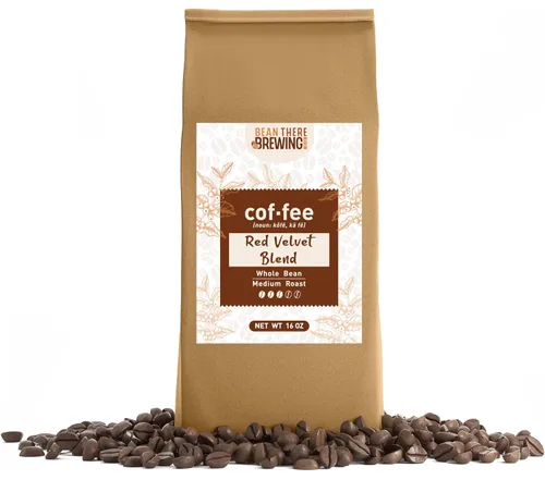 Vista 6 de Amaretto Blend - Café en grano entero, tostado medio, bolsa de 1 libra