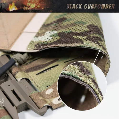 Vista 4 de Hebillas magnéticas tácticas Cummerbund de liberación rápida modelo BG-TC2-V2 Negro