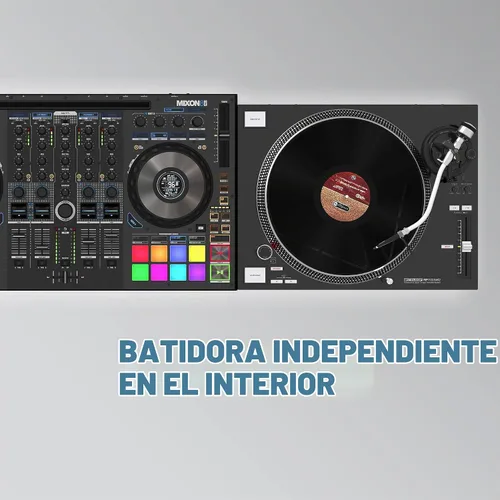 Vista 5 de Reloop Mixon 8 Pro Controlador DJ de 4 canales, negro