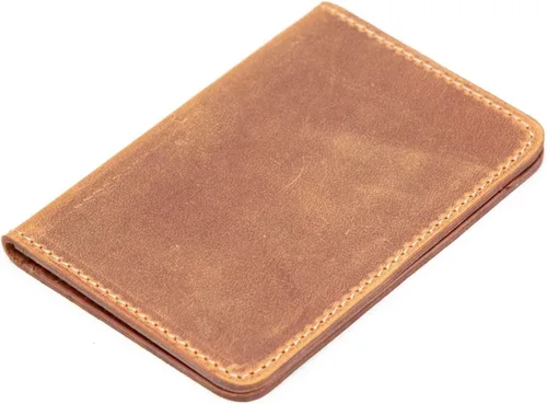 Vista 21 de Handcrafted Genuine Leather Wallets, Minimalist Cardholders, and Passport Covers, Handmade Gift