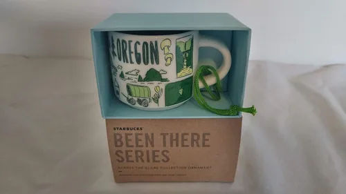 Vista 2 de Starbucks Oregon Been There Series - Taza de café expreso, 2 onzas