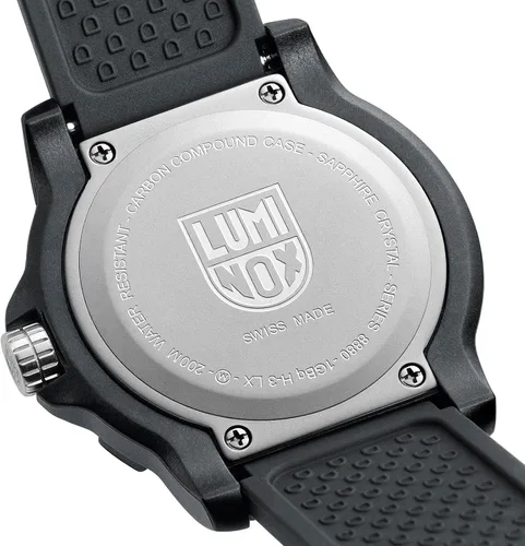 Vista 3 de Luminox Reloj Navy Seal para hombre, pantalla gris (XL.8882.F8880) resistente al agua 656.2 ft + cristal de zafiro + visibilidad nocturna constante