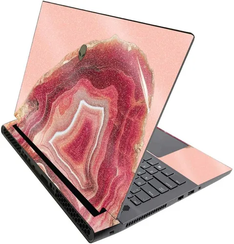 Vista 467 de MightySkins - Skin brillante con purpurina para Alienware M17 R3 (2020) y M17 R4 (2021) - Diversión de los años 90 Acabado duradero con purpurina