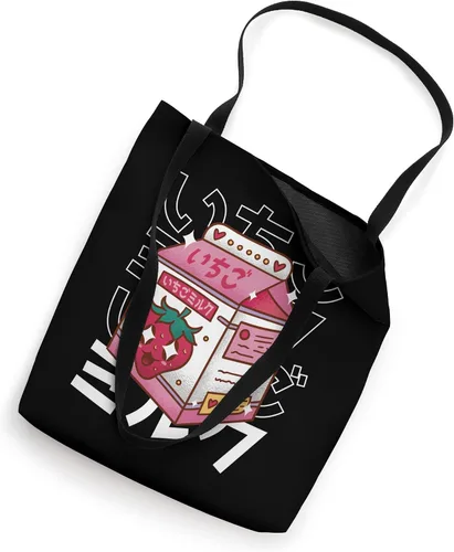 Vista 2 de Kawaii Anime Strawberry Milk Japanese Bolsa de mano