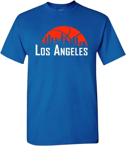 Vista 31 de Xtreme Apparrel Camiseta Team Cityscape Skyline para los fanáticos del baloncesto