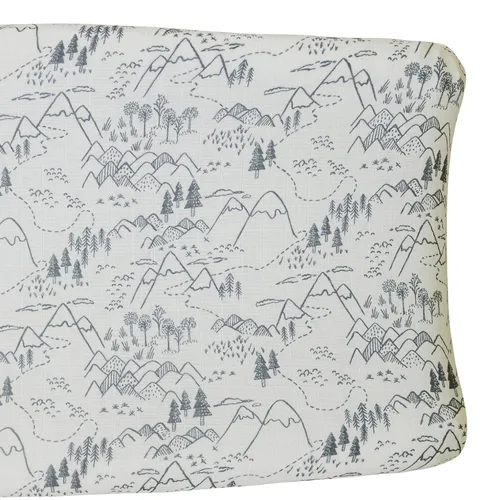 Vista 10 de Mebie Baby Funda para cambiador, flor de otoño, 100% muselina de algodón para cambiador, funda para bebé niño y niña, fundas de decoración