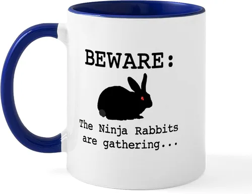 Vista 69 de CafePress Ascii - Taza de café de cerámica, taza de té, 11 onzas
