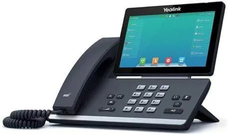 Vista 3 de Yealink T57W - Teléfono IP con módulo de expansión EXP50 (paquete de 5) - Adaptadores de corriente incluidos