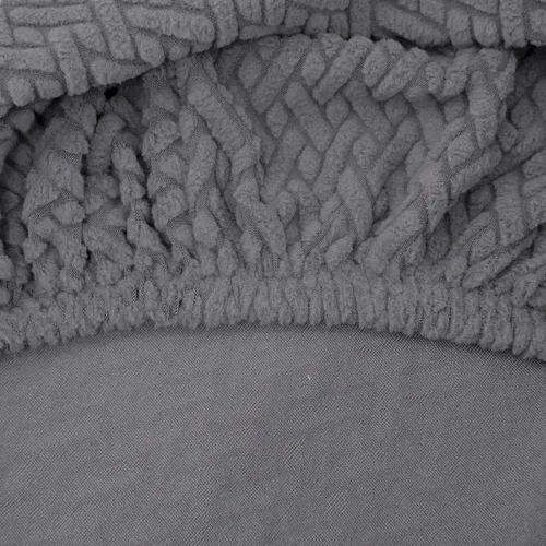 Vista 9 de MINGPINHUIUS Funda para silla ajustable sin brazos: moderna sin brazos, funda para silla de tocador con tiras cruzadas, fundas protectoras