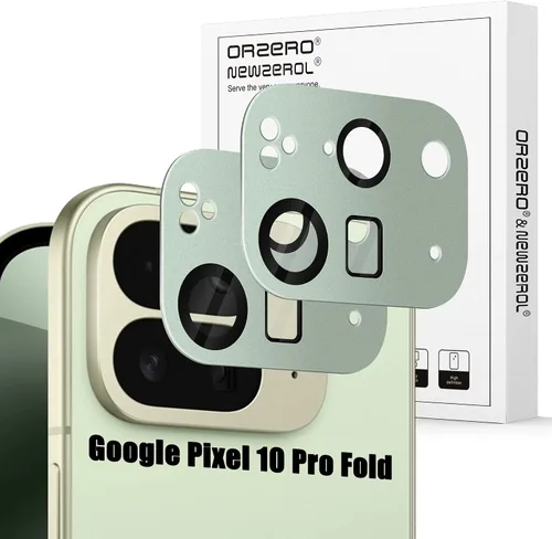Vista 25 de Orzero Paquete de 2 protectores de lente de cámara compatibles con Google Pixel 9 Pro XL, protector de cámara de metal y vidrio de alta calidad