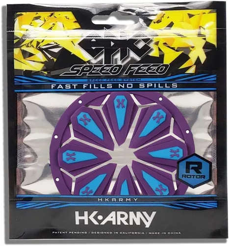Vista 3 de HK Army Dye LT-R/Rotor Paintball Loader Hopper Basic Epic Speed Feed Accesorio - Ártico