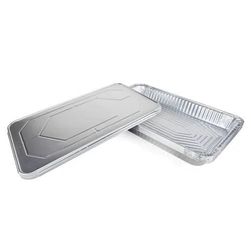 Vista 27 de IDL Packaging Sartenes de aluminio de tamaño completo para mesa de vapor, profundos, 21 x 13 x 3 pulgadas (paquete de 25) - Sartén desechable
