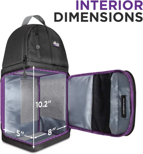 Vista 6 de Altura Photo Bolsa para cámara tipo bandolera - Mochila para cámaras Canon, Nikon, Sony y GoPro DSLR y sin espejo - Mochilas cruzadas para fotógrafos