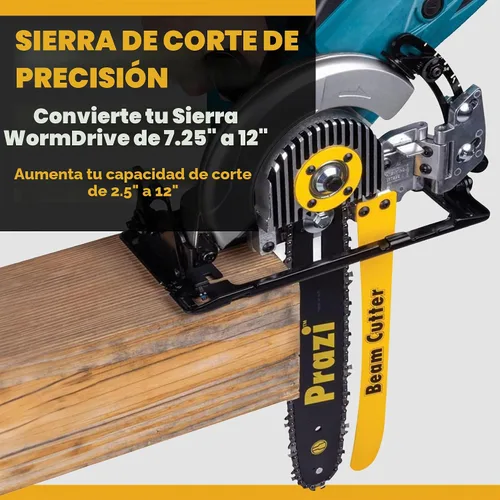 Vista 7 de Prazi Cadena Cortadora de Vigas de 12" - Cadena de Repuesto para Accesorio Prazi de 12", Accesorios de Sierra Circular, Afilada y Versátil, Pequeña