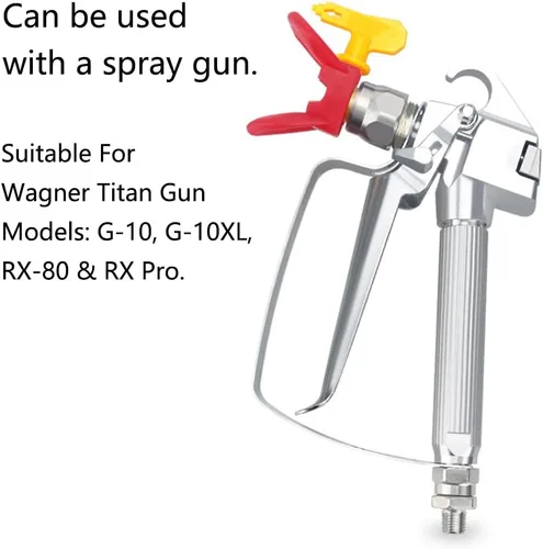 Vista 7 de Filtro de pistola de pulverización sin aire de 60 rejillas de repuesto para pistolas de pulverización Wagner Titan Tech G-10, G-10XL, RX-80 y RX