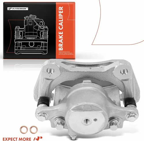 Vista 8 de A-Premium Conjunto de pinza de freno de disco con soporte compatible con determinados modelos Hyundai y Kia - Sonata 2012-2015, Optima 2011-2016, L4