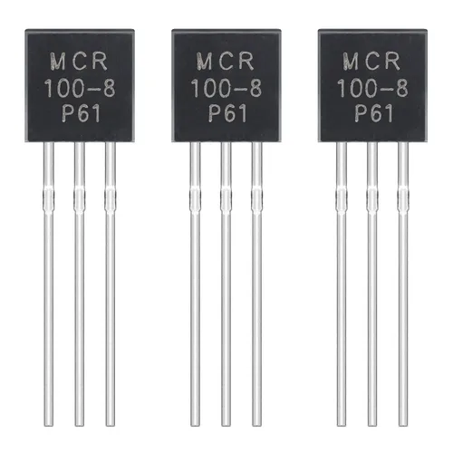 Vista 50 de 2N2222 2N2222A Transistores amplificadores NPN de silicio TO-92 60V 800mA (Paquete de 200 piezas)