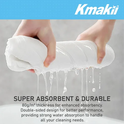Vista 7 de KMAKII Toallas de baño desechables para campamento, toalla de gimnasio, toalla de ducha suave, gruesa y absorbente, para viajes, hotel, spa y viajes