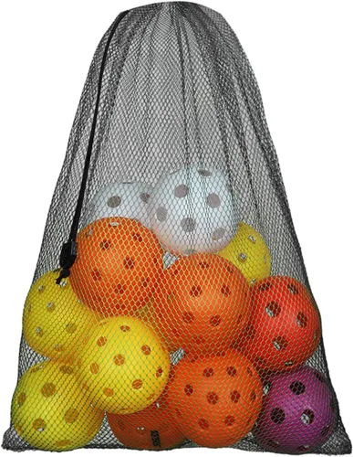Vista 77 de GSE Games & Sports Expert Bolsa de malla con cordón para béisbol, pelotas de pickleball, pelotas de golf, gimnasio, equipo de natación, lavandería