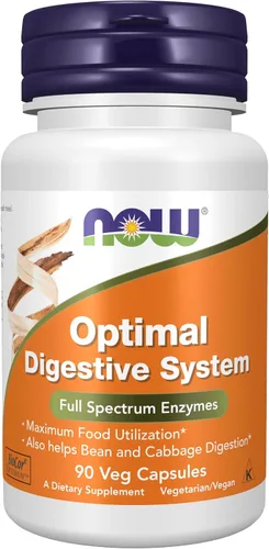 Vista 8 de NOW Foods Suplementos, sistema digestivo óptimo, enzimas de espectro completo, 90 cápsulas vegetales