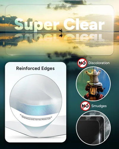 Vista 4 de ZAGG Glass Elite - Protector antirreflectante para lente de cámara Google Pixel 9 Pro XL, protección de lente de vidrio antirreflectante, 5 veces