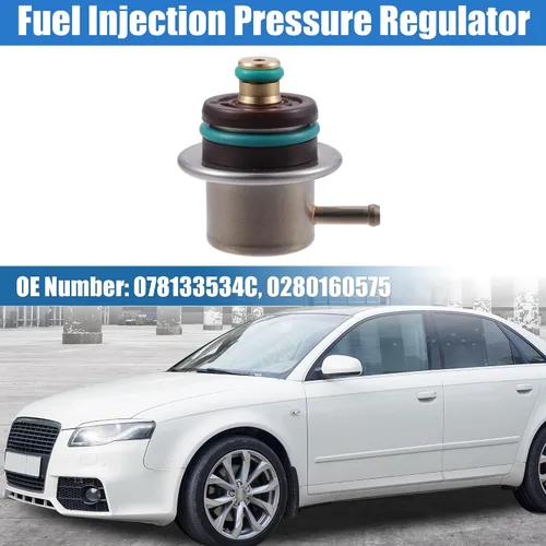 Vista 2 de X AUTOHAUX Regulador de presión de inyección de combustible para Volkswagen Passat 1993-1996 para Volkswagen Passat 1998-2005 reemplaza 078133534C