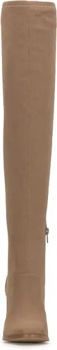 Vista 2 de Jessica Simpson Womens Brixten Faux Suede Tall Over-The-Knee Boots