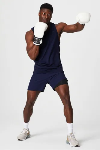 Vista 5 de Fabletics The Fundamental Short II para hombre (con forro), ejercicio, correr, entrenamiento, gimnasio, yoga, ultra ligero