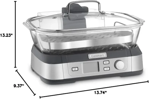 Vista 7 de Cuisinart Vaporizador de vidrio para alimentos, 5 ajustes preprogramados