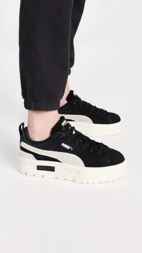 Vista 4 de PUMA Zapatillas Mayze Raw Teddy para mujer