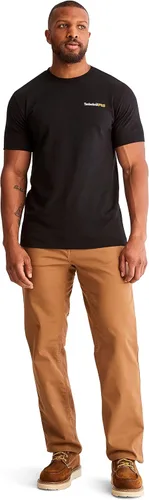 Vista 4 de Timberland PRO Camiseta de manga corta para hombre Base Plate Hw Northern Lights Graphic