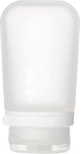 Vista 14 de Humangear GoToob, pequeño padre, Agua (Aqua)), HG3161 Refillable & Leak-Proof Silicone Travel Size Bottles with Locking Cap for Toiletries