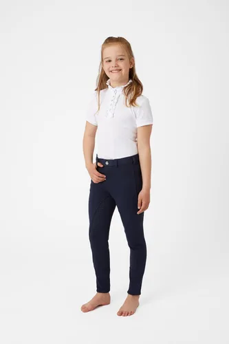 Vista 3 de HORZE Active Kids - Pantalones de equitación unisex con agarre de silicona para asiento completo