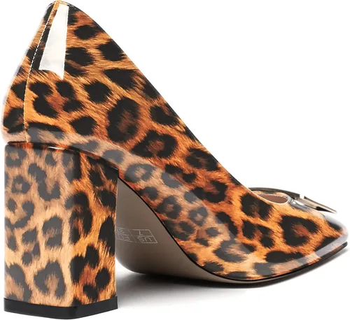 Vista 5 de WAYDERNS Zapatos de tacón alto con puntera cuadrada para mujer, de 3 pulgadas