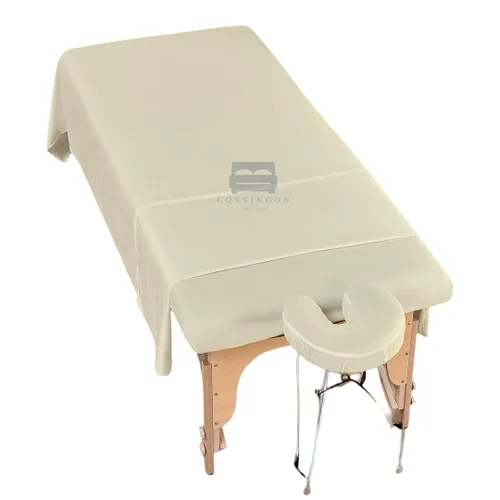 Vista 13 de Cottingon Juego de sábanas de 3 piezas para mesa de masaje, 100% microfibra cepillada de alta calidad, ultraligero, sin arrugas, funda de cama
