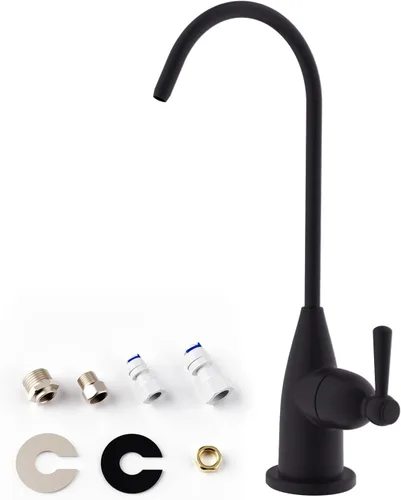 Vista 9 de Hibbent Grifo de Agua Potable para Barra y Fregadero de Cocina, Grifo de Ósmosis Inversa RO de Acero Inoxidable para Sistema de Filtración Bajo