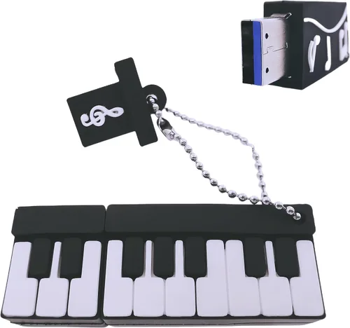 Vista 11 de USB 3.0 Flash Drive - Pen drive con forma de lápiz labial, memoria de alta velocidad, collar brillante con bolsa de joyas, gran regalo, Rosado Heart