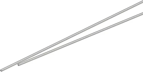 Vista 83 de Uxcell Tubo capilar de acero inoxidable 304, OD 0.4 mm x 0.1 mm de grosor de pared, 250 mm de longitud, tubo metálico para maquinaria industrial