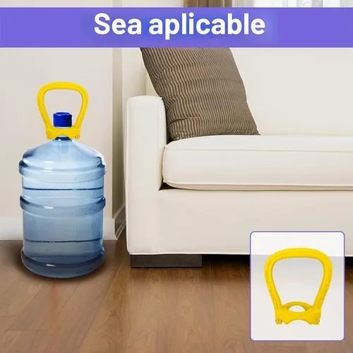Vista 7 de Juego de 5 válvulas dispensadoras de agua, tapa de jarra de agua reutilizable con asa, grifo de plástico para botellas de 2.165 in sin rosca