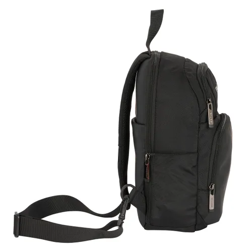 Vista 3 de Mochila Safta Black Negro 18 x 34 x 12 cm